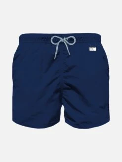 MC2 Saint Barth Boy Navy Blue Swim Shorts | PANTONE™ SPECIAL EDITION