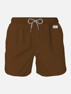 MC2 Saint Barth Man Brown Swim Shorts | PANTONE™ SPECIAL EDITION