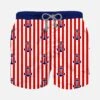 Boy Classic Swim Shorts With Anchor Print