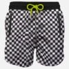 Check Light Fabric Zipped Swim Shorts -The Bikini Collective CHESS0 d9924e17 ae76 4384 9941 3baa34caaff8