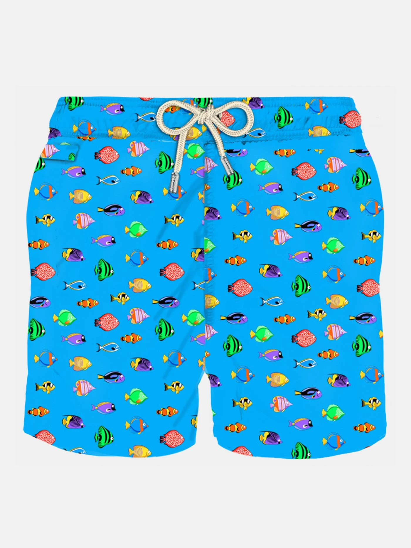 MC2 Saint Barth Man Light Fabric Swim Shorts With Fish Print 3 MC2 Saint Barth Man Light Fabric Swim Shorts With Fish Print