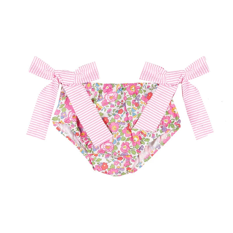 MC2 Saint Barth Baby Girl Swim Briefs With Flower Print 3 MC2 Saint Barth Baby Girl Swim Briefs With Flower Print
