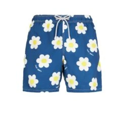 MC2 Saint Barth Man Classic Swim Shorts With Daisy Print -The Bikini Collective GUS000101176B 1