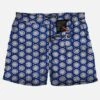 Short-length Man Swim Shorts With Dyed Print -The Bikini Collective LESVOILESLITTLEDROP