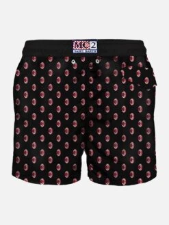 MC2 Saint Barth Man Light Fabric Swim Shorts With Milan Print | MILAN SPECIAL EDITION -The Bikini Collective Milan swimshorts2