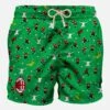 MC2 Saint Barth Man Classic Swim Shorts With Milan Print | MILAN SPECIAL EDITION