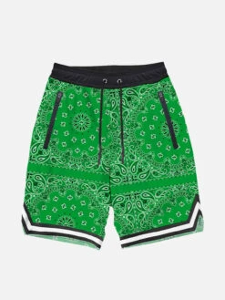 MC2 Saint Barth Boy Long Swim Shorts With Bandanna Print