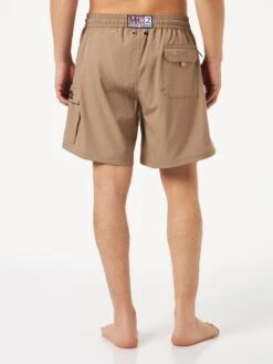 MC2 Saint Barth Man Beige Comfort And Stretch Swim Shorts -The Bikini Collective beige comfort swim shorts 2