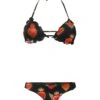 Woman Cheeky Swim Briefs With Heart Print -The Bikini Collective bikini secret heart saint barth 2 2