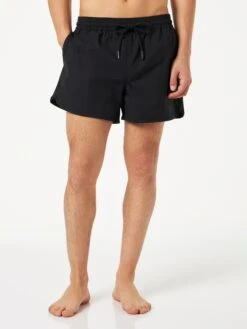 MC2 Saint Barth Man Swim Shorts With Side Logo And Contrast -The Bikini Collective black swimshorts man 1 a28998a9 ce91 4ed4 b6e4 c3c61a9290dd