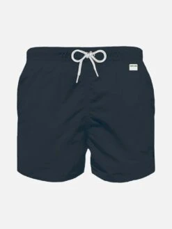 MC2 Saint Barth Boy Black Swim Shorts | PANTONE™ SPECIAL EDITION