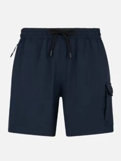 MC2 Saint Barth Man Blue Navy Comfort And Stretch Swim Shorts