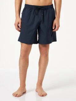 MC2 Saint Barth Man Blue Navy Comfort And Stretch Swim Shorts -The Bikini Collective blue comfort swimshorts man 1