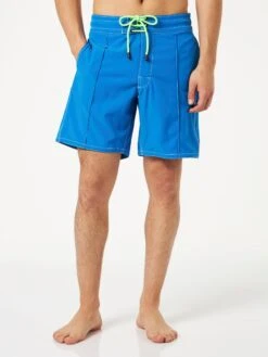 MC2 Saint Barth Man Comfort And Stretch Bluette Surf Swim Shorts -The Bikini Collective bluette man swim shorts 1