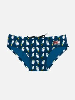 Boy Swim Briefs With Ice Lolly Penguins