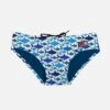 MC2 Saint Barth Multi Shark Print Boy Swim Briefs