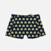 Boys Lycra Swim Shorts With Car Print 1 Boys Lycra Swim Shorts With Car Print -The Bikini Collective boy swim briefs yellow car 01