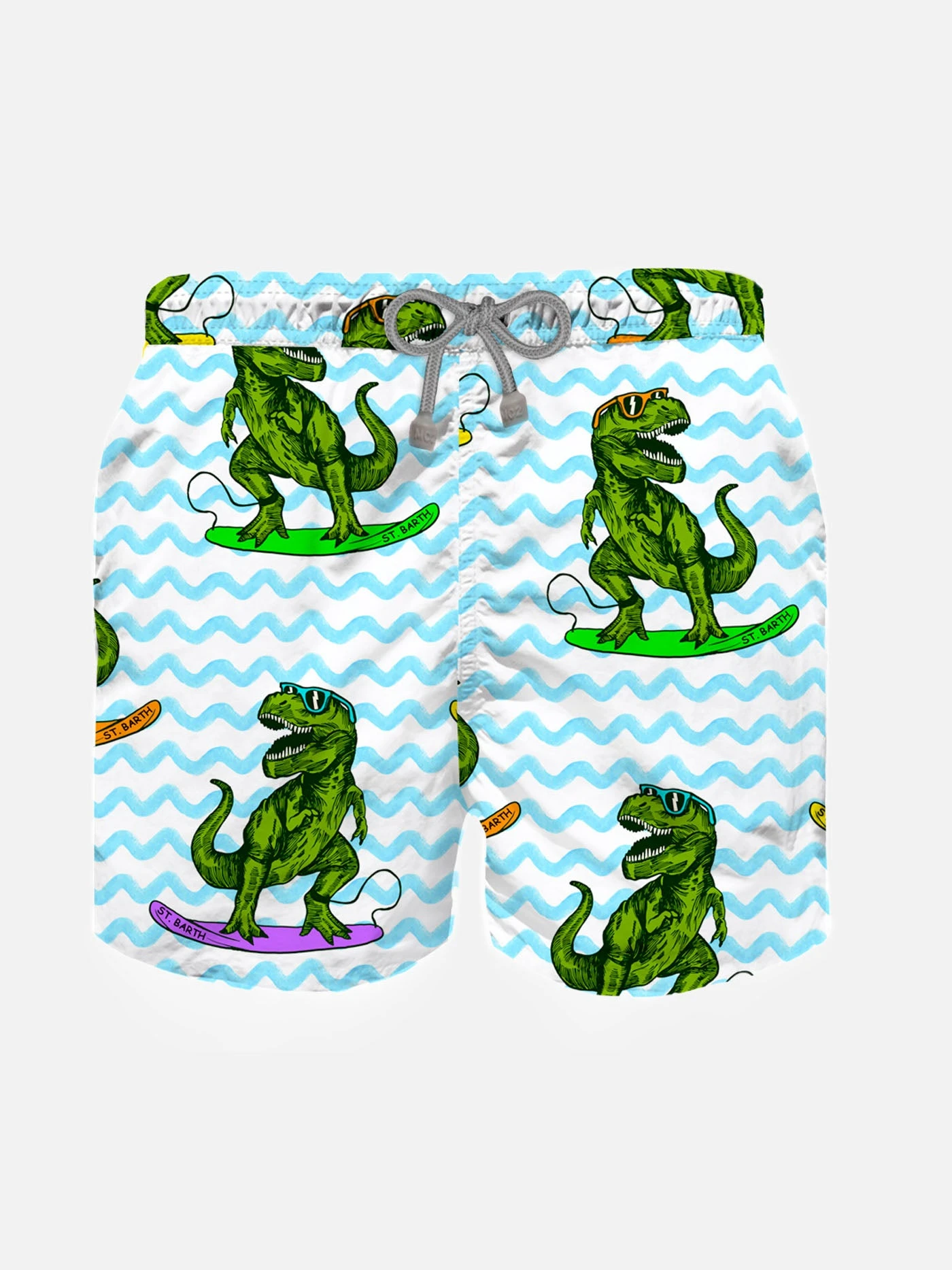 MC2 Saint Barth Boy Classic Swim Shorts With Dinosaur Print 3 MC2 Saint Barth Boy Classic Swim Shorts With Dinosaur Print
