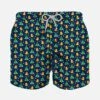 Boy Swim Shorts With Christmas Ducky Print -The Bikini Collective boy swimshort ducky santa 01