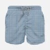 MC2 Saint Barth Boy Swim Shorts With Gingham Print -The Bikini Collective boy swimshort gingham 01