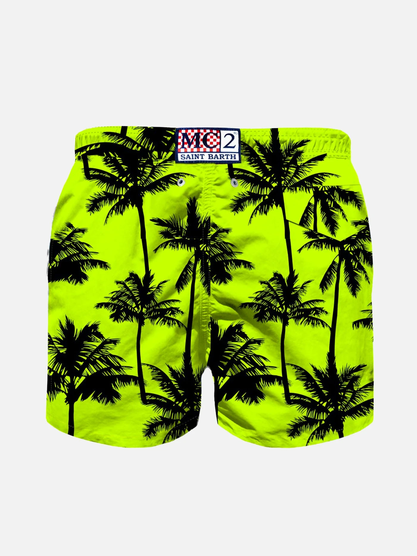 Palm All Over Print Light Fabric Boy Swim Shorts 4 Palm All Over Print Light Fabric Boy Swim Shorts - Image 2