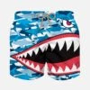MC2 Saint Barth Boy Swim Shorts With Shark Mimetic Print 2 MC2 Saint Barth Boy Swim Shorts With Shark Mimetic Print -The Bikini Collective boy swimshort shark mimetic 01
