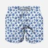 MC2 Saint Barth Boy Swim Shorts With Starfish 2 MC2 Saint Barth Boy Swim Shorts With Starfish -The Bikini Collective boy swimshort starfish white 01