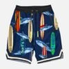 Surfboard Print Boy Swim Shorts -The Bikini Collective boy swimshort surfboard 01