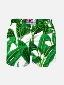 Tropical Print Boy Swim Shorts -The Bikini Collective boy swimshort tropical 02