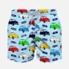 Boy Swim Shorts With Car Print |FIAT© 500 1 Boy Swim Shorts With Car Print |FIAT© 500 -The Bikini Collective boy swimshorts car 1