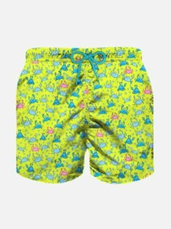 MC2 Saint Barth Boy Swim Shorts With Crabs Print