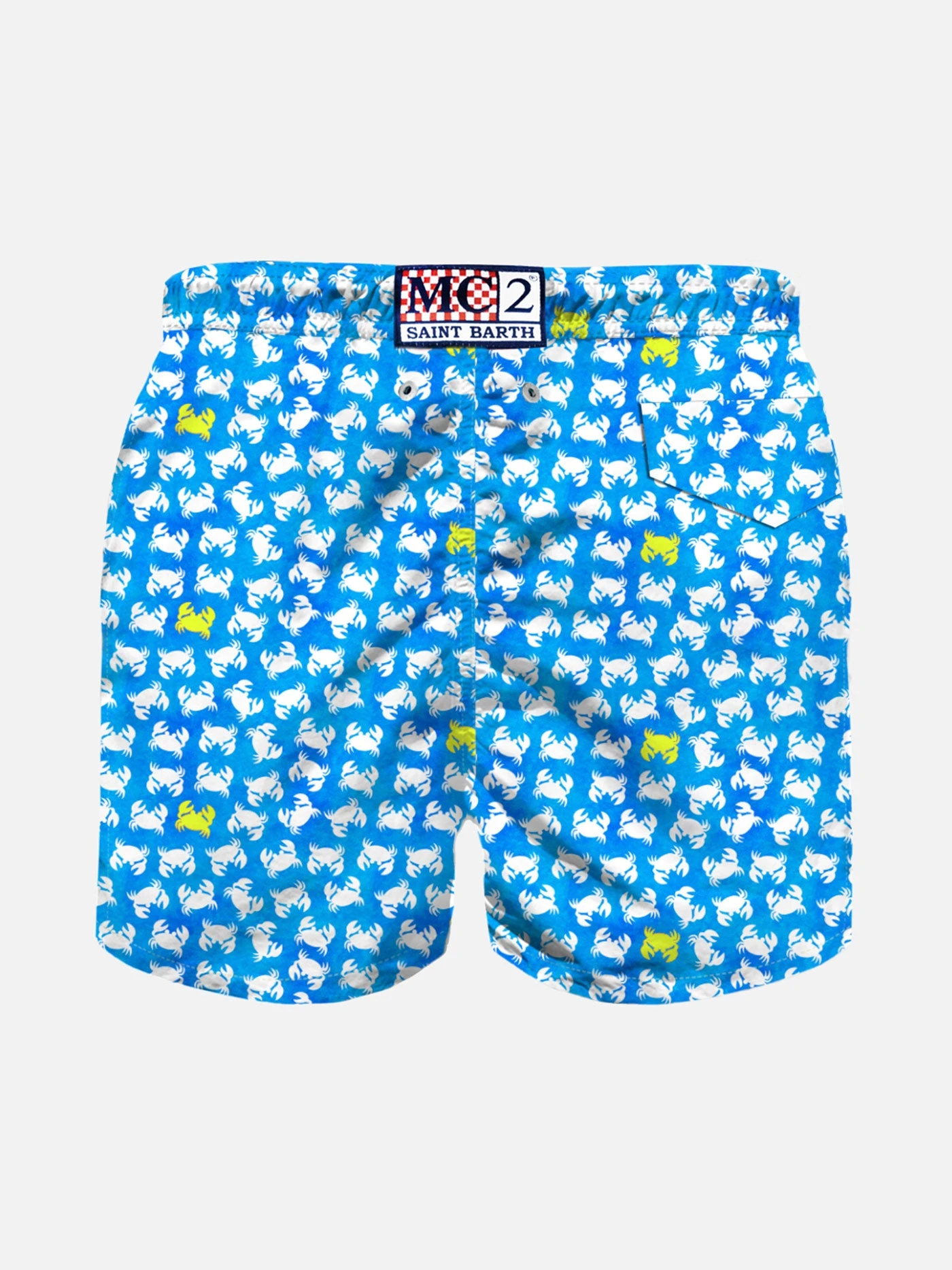 MC2 Saint Barth Boy Light Fabric Swim Shorts With Crabs Print 4 MC2 Saint Barth Boy Light Fabric Swim Shorts With Crabs Print - Image 2