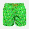 MC2 Saint Barth Boy Swim Shorts With Multicolor Football Players -The Bikini Collective boy swimshorts football green2