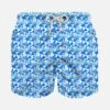 MC2 Saint Barth Boy Light Fabric Swim Shorts With Light Blue Mushrooms Print -The Bikini Collective boy swimshorts lightblue mushrooms print 1