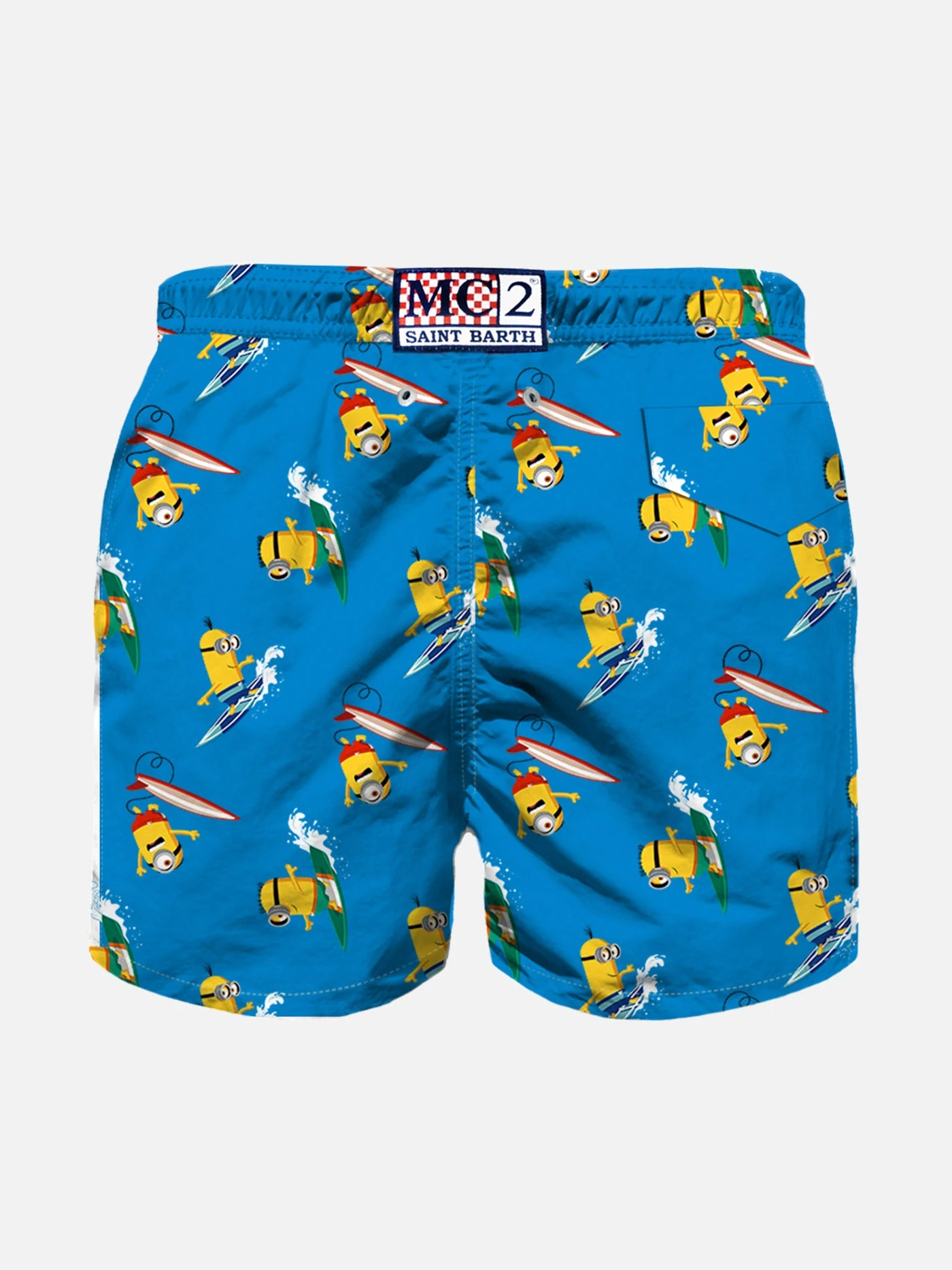 MC2 Saint Barth Boy Swim Shorts With Surfer Minions | MINIONS SPECIAL EDITION 4 MC2 Saint Barth Boy Swim Shorts With Surfer Minions | MINIONS SPECIAL EDITION - Image 2
