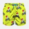 MC2 Saint Barth Boy Swim Shorts With Rider Snoopy Print | SNOOPY - PEANUTS™ SPECIAL EDITION -The Bikini Collective boy swimshorts ridersnoopy print 1