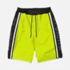 MC2 Saint Barth Boy Yellow Long Swim Shorts With Black Side Bands -The Bikini Collective boy yellow fluo malibu swimshorts