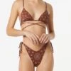 MC2 Saint Barth Woman Bandanna Triangle Bikini With Cheeky Swim Briefs -The Bikini Collective brown bandana triangle bikini 1