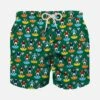 Boy Swim Shorts With Soccer Print -The Bikini Collective calcetto balilla costume verde bambino mc2 b299cd3d 11a8 4ede aab0 0346b77b0f4c