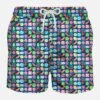 Light Fabric Man Swim Shorts Candy Print