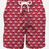 Man Light Fabric Long Swim Shorts With Off-road Print -The Bikini Collective car micro 13399d13 c738 4a6a 90a0 a81f7af2fa2f