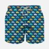 Boy Swim Shorts With Fiat 500 Car Print | FIAT© 500 Special Edition -The Bikini Collective cars swimshort jean boy d46847a8 c483 4b55 8a47 d23367c29c78