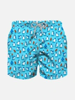 Micro Penguins Boy Light Swim Shorts