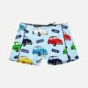 Boy Swim Trunk Jelly Cars Print -The Bikini Collective costume bimbo macchinine colorate 59ee0129 96c2 4c4b b44a 38aa4cf0d128