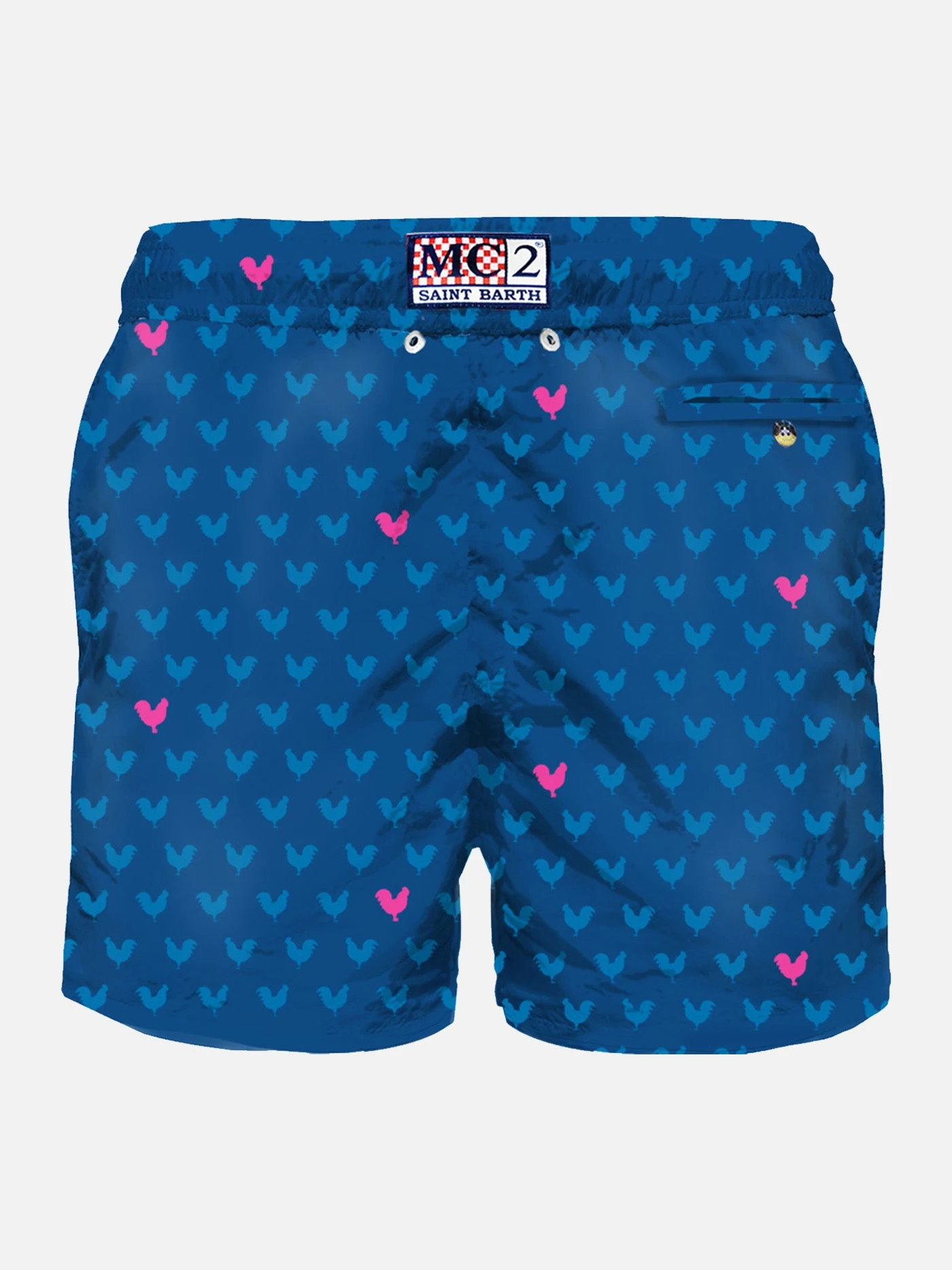 Light Fabric Man Swim Shorts Rooster Print 4 Light Fabric Man Swim Shorts Rooster Print - Image 2