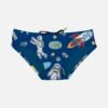 Boy Swim Briefs With Astronauts Print -The Bikini Collective costume mare bimbo astronauta ufo slip 16be38be b5fc 4300 994f f89654e860df