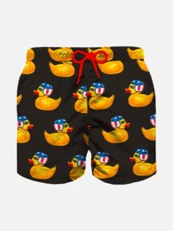 Bikers Duckyboy's Light Fabric Swim Shorts