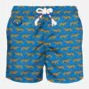 Light Fabric Man Swim Shorts Leopard Print -The Bikini Collective costume tiger blu man animal