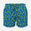 Snorkeling Print Light Fabric Boy Swim Shorts -The Bikini Collective costumino pinne bimbo saint barth 2d312d6d be9b 419c b8fe 8995b7a8f687