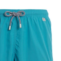 Man Teal Swim Shorts | PANTONE™ SPECIAL EDITION 7 Man Teal Swim Shorts | PANTONE™ SPECIAL EDITION -The Bikini Collective detail pantone 58 swimshort